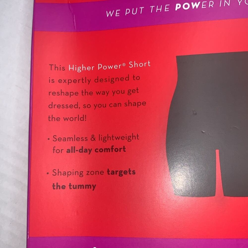 SPANX Higher Power Short. Very‎ Black. Size Small - Picture 8 of 11